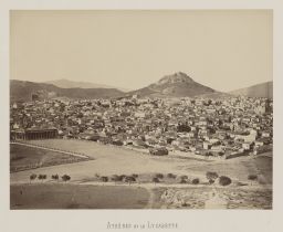 La ville d’Athènes vue de l’Acropole © Musée Guimet, Paris, Distr. Rmn / Image Guimet