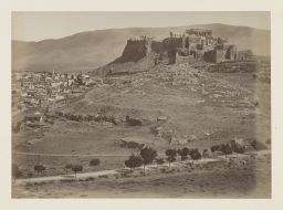 Vue générale de la ville d’Athènes, panorama, épreuve n°
                    4/6 © Musée Guimet, Paris, Distr. Rmn / Image Guimet