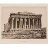 Athènes. Vue de la façade ouest du Parthénon